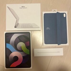【最終値引】iPad Air4 64GB＆ApplePencil＆magic keyboard ＆smart folioまとめ売り