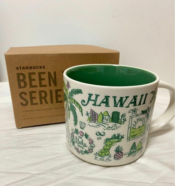 [新品]STARBUCKS スターバックス　マグカップ　ハワイ限定　BEEN THERE SERIES HAWAII 陶磁器