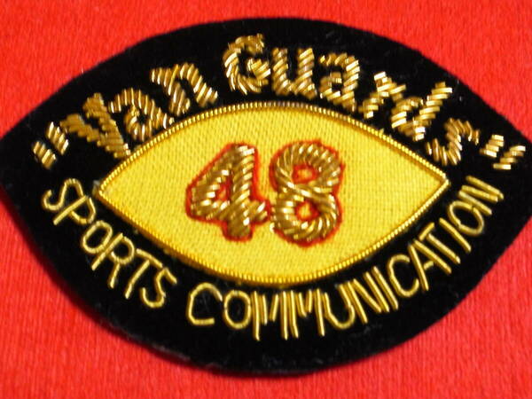 【送料無料】★VAN JAC ヴァンヂャケット★モール エンブレム★Van Guards 48 SPORTS COMMUNICATION★ピンバッジ式★VAN JACKET 