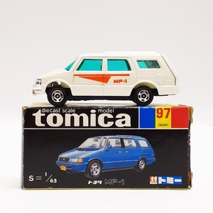 (完全現状品) TOMY トミカ 黒箱 97 トヨタ MP-1 日本製 当時物 No.97 TOYOTA tomica 詳細不明 (ジャンク扱い) ※m5