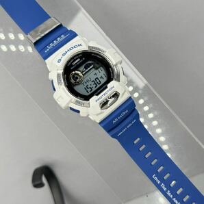 美品G-SHOCK GWX-8903K-7JRイルカクジラ イルクジ タフソーラー電波受信 電波ソーラー マルチバンド6 タイドグラフ ホワイト ブラックの画像10