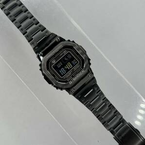 極美品 G-SHOCK GMW-B5000GD-1JF タフソーラー 電波受信 電波ソーラー マルチバンド6 Bluetooth動作モバイルリンク メタルバンド ブラックの画像10