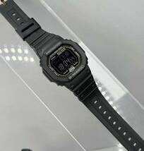 極美品 CASIO G-SHOCK GW-5600BJ-1JF The G タフソーラー 電波受信 電波ソーラー スクウェア ブラック グレー 反転液晶 スピード電波モデル_画像10