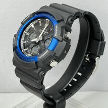 未使用同様 極美品 G-SHOCK GAW-100B-1A2JF タフソーラー 電波受信 電波ソーラー マルチバンド6 アナログ/デジタル アナデジ ブラック_画像7