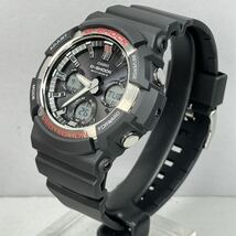 未使用同様 極美品 G-SHOCK GAW-100-1AJF タフソーラー 電波受信 電波ソーラー マルチバンド6 アナログ/デジタル アナデジ ブラック_画像7