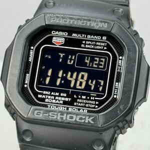 良品 G-SHOCK GW-M5610-1BJF タフソーラー 電波受信 電波ソーラー マルチバンド6 スクウェア ブラック スピード 反転液晶 オリジンモデル