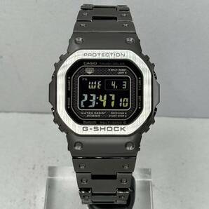 極美品 箱説タグ付G-SHOCK GMW-B5000MB-1JF タフソーラー 電波受信 電波ソーラー マルチバンド6 Bluetooth搭載 メタルバンド ブラックの画像5