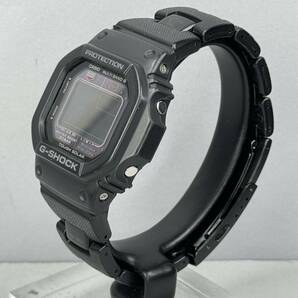 美品 G-SHOCK GW-M5610BC-1JF タフソーラー 電波受信 電波ソーラー マルチバンド6 ブラック 反転液晶 メタルコアバンド スクウェアの画像7