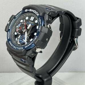 未使用 極美品 箱説タグ付G-SHOCK GN-1000B-1AJF GULFMASTER ガルフマスター 方位.温度計搭載 ツインセンサー アナデジ 反転液晶 ブラックの画像7