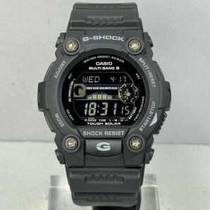 未使用同様極美品 G-SHOCK GW-7900B-1JF タフソーラー 電波受信 電波ソーラー マルチバンド6 ブラック 反転液晶 タイドグラフ/ムーンデータの画像5