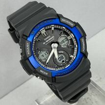 未使用同様 極美品 G-SHOCK GAW-100B-1A2JF タフソーラー 電波受信 電波ソーラー マルチバンド6 アナログ/デジタル アナデジ ブラック_画像2