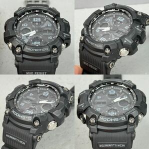 美品 G-SHOCK GWG-100-1AJF MUDMASTERマッドマスター タフソーラー 電波受信 電波ソーラー マルチバンド6 ブラック 反転液晶 アナデジの画像4