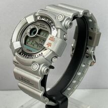 希少 極美品 G-SHOCK DW-8201GF-8JF FROGMAN フロッグマン 限定 カラーモデル チタンケース シルバー グレー 銀蛙 潜水蛙 スクリューバック_画像7