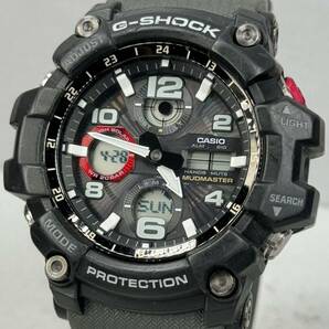 良品 G-SHOCK GWG-100-1A8JF MUDMASTERマッドマスター タフソーラー 電波受信 電波ソーラー マルチバンド6 アナデジ ブラック グレーの画像1