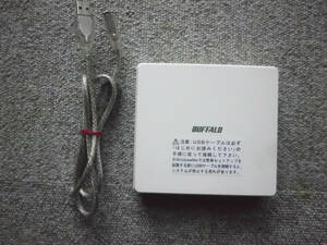 【中古美品】BUFFALO バスパワー MOドライブ MO-PL640U2 ケーブル 付属 ◆ バッファロー 小型 軽量 640MB USB2.0