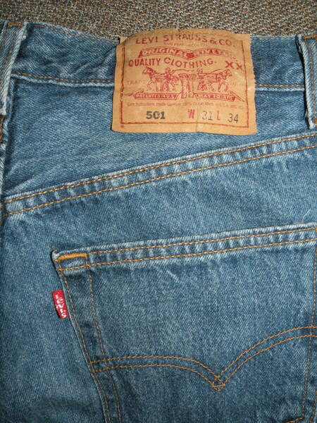 米国製 Levi's リーバイス 501 W31 L34　90s