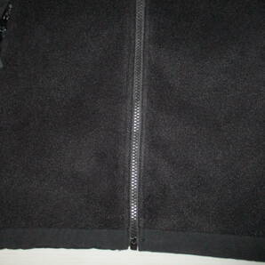supreme シュプリーム Polartec  ジップアップ フリースジャケット 黒  サイズ MEDIUM  （２Bハ大の画像4