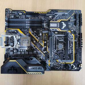 ASUS TUF Z370-PLUS GAMING/ATXマザーボード/ (LGA1151)INTEL第8,9世代CPU対応/PCパーツ DIY 修理材料★動作未確認・ジャンクの画像1