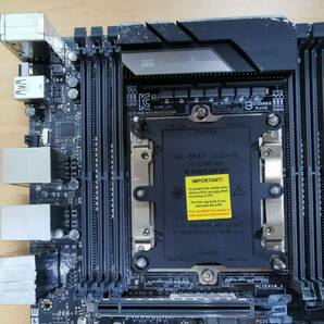 ASUS WS C621E SAGE/Work station ATXマザーボード/LGA3647/PCパーツ DIY 修理材料★動作未確認・ジャンク★現状渡しの画像4