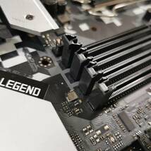 ASRock Z590 STEEL LEGEND/ATXマザーボード/(LGA1200)INTEL10・11世代CPU対応/PCパーツ DIY 修理材料★動作未確認・ジャンク★現状渡し_画像8