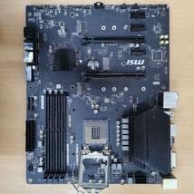  MSI Z390-S01/ATXマザーボード/(LGA1151)INTEL第8,9世代CPU対応/PCパーツ 自作PC DIY 修理材料★通電,BIOS確認のみ _画像3