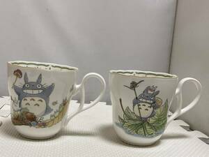 となりのトトロ NORITAKE ノリタケ マグカップ 2組