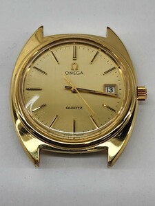 OMEGA オメガ クオーツ デイト ジャンク品 メンズ 腕時計 フェイスのみ