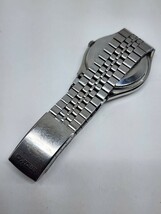 SEIKO / セイコー クオーツ 0920-8010 黒×ゴールド文字盤 メンズ 腕時計 電池交換済み_画像5