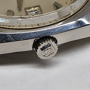 SANDOZ サンドス 自動巻き 25石 INCABLOC デイト 1703D-70-5 アンティーク メンズ 腕時計 フェイスのみの画像6