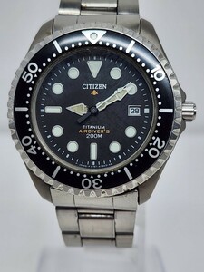 CITIZEN シチズン AIRDIVER'S 200M GN-4-S クオーツ メンズ 腕時計