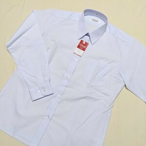 *FD5 new goods unused YOUTH CLUB formal lady's 11 number long sleeve shirt blouse white plain business ceremony 