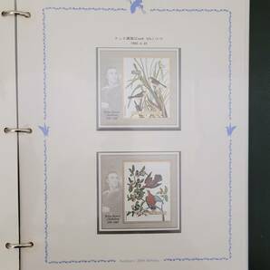 【3624】オーデュボン 誕生200年 記念切手コレクション 47ページ 本 冊子 外国切手 鳥 コレクションの画像5