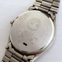 【3193B】SEIKO セイコー chronos クロノス クオーツ 5H23-7D40 黒文字盤 時計 メンズ_画像4