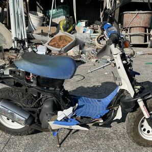 YAMAHA BW's 50 3AA エンジン実働 事故車 部品取り 書類有りメーター読み9299kmの画像3