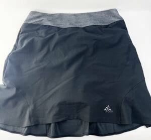 adidas golf アディダスゴルフ　1円～　レディース　黒　ブラック　スカート　パンツタイプ　ゴルフウェア