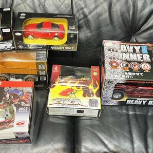 ミニカーまとめ G 未使用品含む ラジコン SUPER TRACK HL TOYS HEAVY RUNNER FLIER ヘリコプター 350Z ESCALADE サナヴィ ニスモZ 1円～の画像1