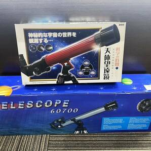 未使用品 TELESCOPE 60700 天体望遠鏡 テレスコープ 科学の時間 コレクション 趣味 星座 星 １円～の画像1