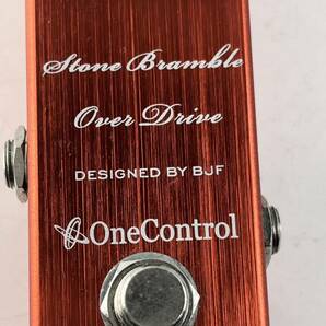 One Control Strawberry Red Overdrive ミニペダル コンパクトエフェクター オーバードライブの画像7