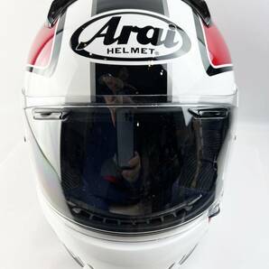 【美品】Arai アライ XD フルフェイスヘルメット Mサイズ 57.58ｃｍ バイク用品 1円～  バイク 二輪 オートバイ の画像5