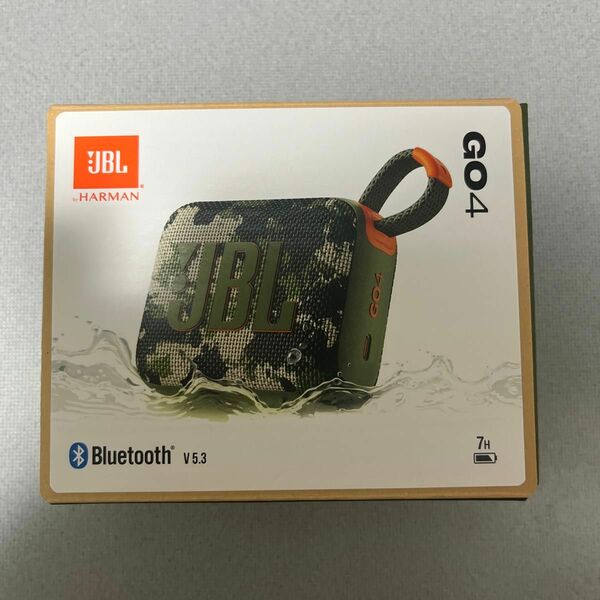 【新製品】Bluetoothスピーカー JBL Go 4 JBLGO4SQUAD Squad 未開封　新品
