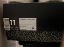 未使用 エアジョーダン3 ウール 29cm AIR JORDAN 3_画像6