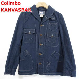 [ superior article ] Colin bo shawl color jacket KANVASBAK Colimbo size Medium navy 