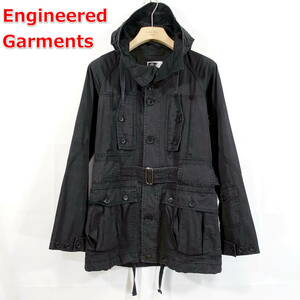 【定番】エンジニアードガーメンツ　ベルト付きフィールドパーカー　Engineered Garments　サイズＳ　黒