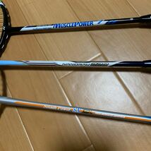 バドミントンラケット YONEX NANORAY220等3本セット_画像2