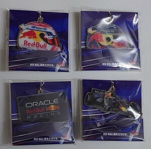 即決☆RedBull☆レッドブル☆レッドブル・レーシング キーホルダー☆全4種を1セット☆