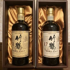 竹鶴21年＋竹鶴17年 箱付きセット