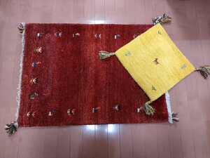 ギャベ ギャッベ ラグ 絨毯 2枚セット