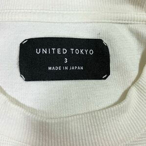 UNITED TOKYO ユナイテッドトーキョー オーバーサイズ ビッグサイズ 半袖Tシャツ サイズ 3 日本製の画像5