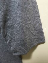 HEALTH ヘルス 七分袖 刺繍 Tシャツ 日本製 エニマデザイン サイズ M グレー_画像7
