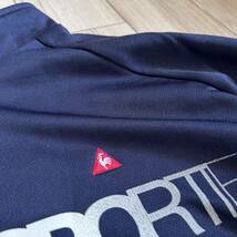 美品/le coq sportif/ルコックスポルティフ/ジャージ/ドライシャツ/スポーツ/ゴルフ/ウェア/ハーフジップ/LL_画像3